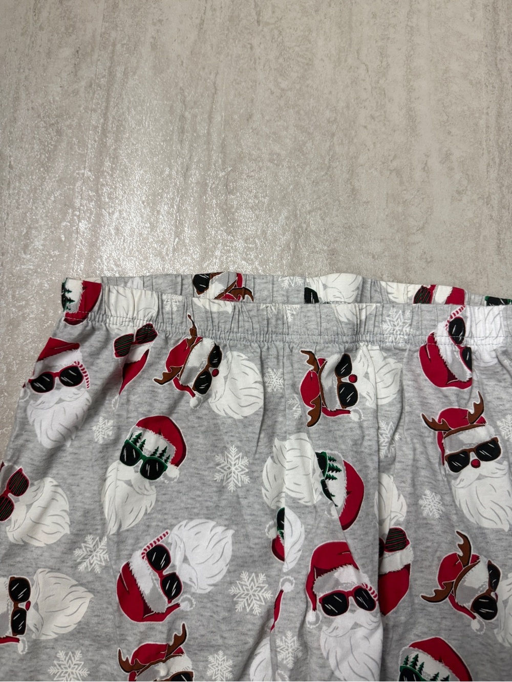 PJ Place pajamas Santa pajamas Adult matching family pajamas Ho Ho Ho - Picture 9 of 13